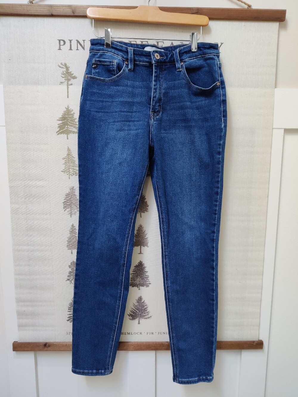 KANCAN High Rise Skinny Jeans Dark Wash Women's Size 11 / 29 Style KC11251D